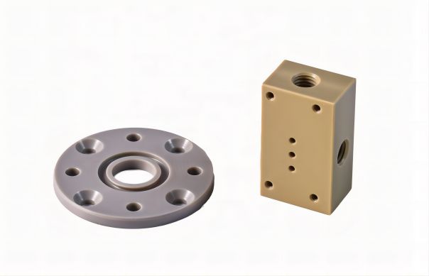 OEMカスタマイズ高精度のピーク型フライス加工部品6JPG Oem Customization High Precision Peek Shaped Milling Machining Parts6 Jpg