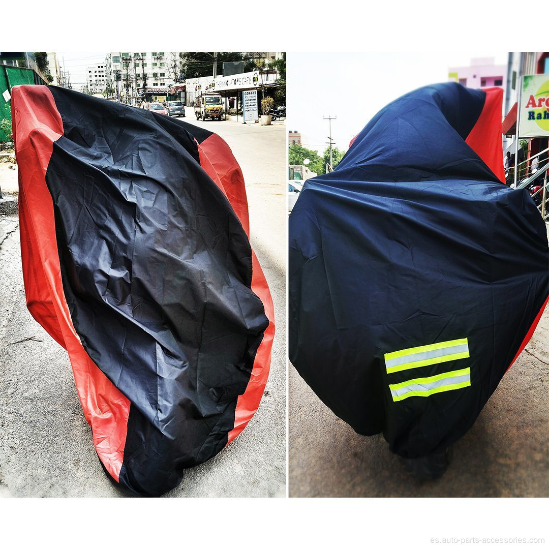 Cubierta del cuerpo de motocicleta anti-UV impermeable en color