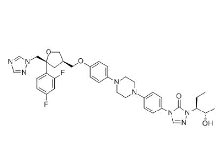 Anti jamur obat Posaconazole CAS 171228-49-2