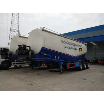 10000 gallon Rơ moóc chở hàng khô bằng khí nén ba trục