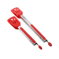 kitchen baking tools silicone cooking food tong