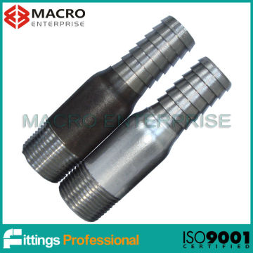 carbon steel galvanized /black hose nipple