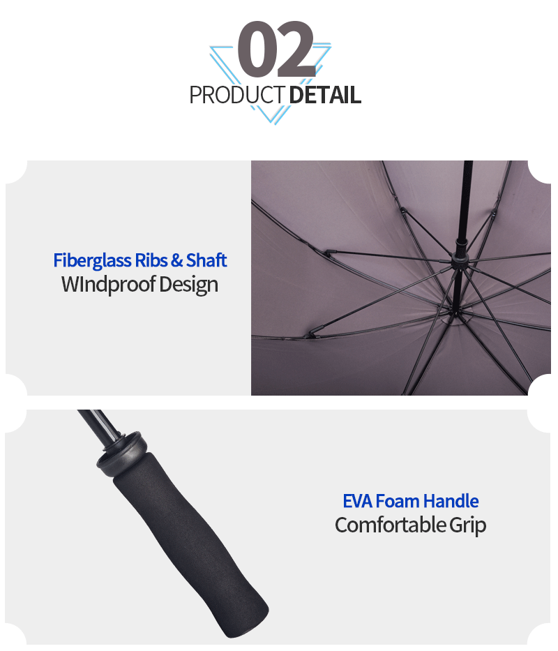 Golfschirm Doppelbaldachin golf umbrella double canopy