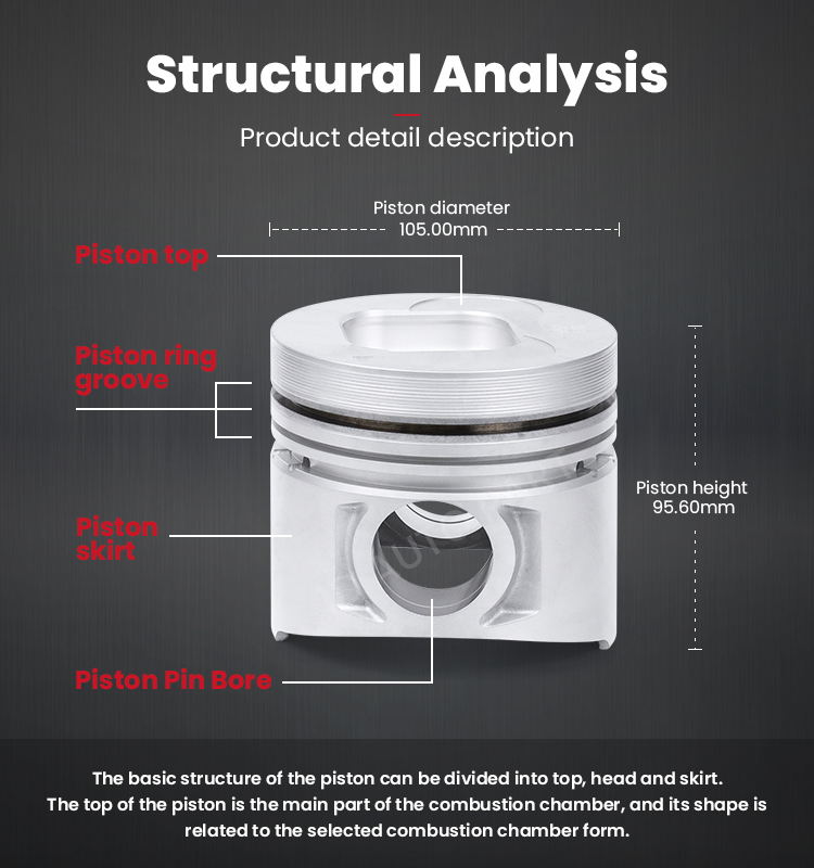 4BE1 Piston For ISUZU Engine