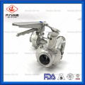 Tee Style Butterfly Valve with Handle