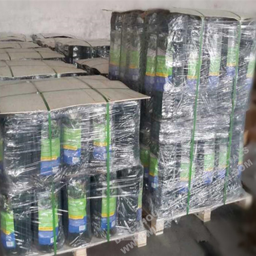 China Valla de jardín recubierta de PVC verde con ribete de césped