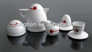 china porcelain tea set modern dsign ceramic tea set