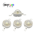 3W UV 380NM Uchel LED Golau Porffor LED