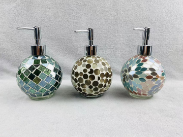 mosaic style ball shape Bathroom Accessory Sets