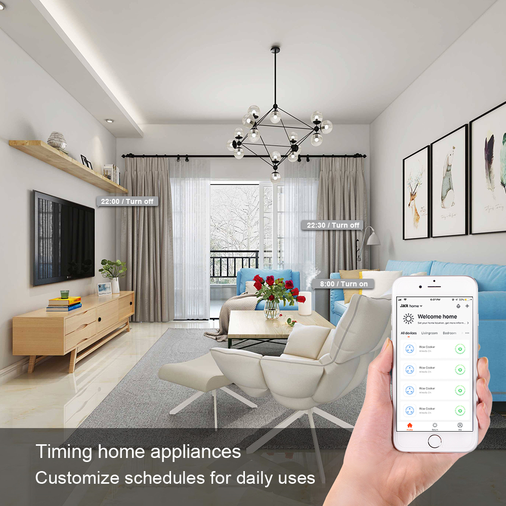 Electric Remote Zigbee Light Led Wifi Touch Smart Home Switch