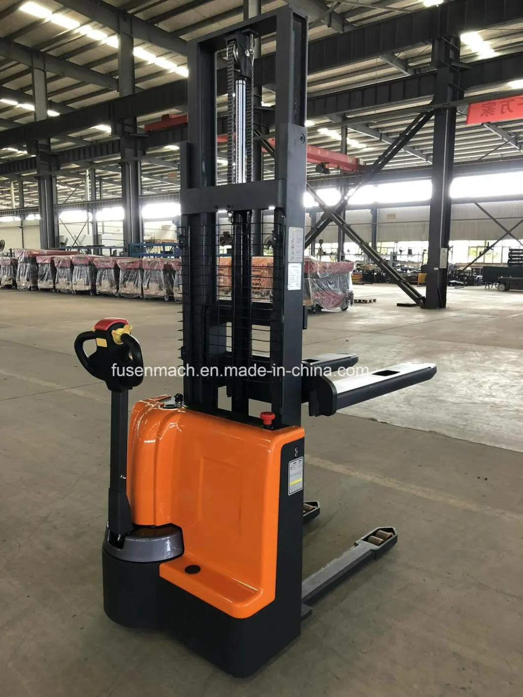 New 1.6ton Electric Pallet Stacker with 3m Mast (Price USD2500/unit)