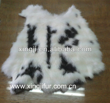 Top quality real mixed rabbit fur skin