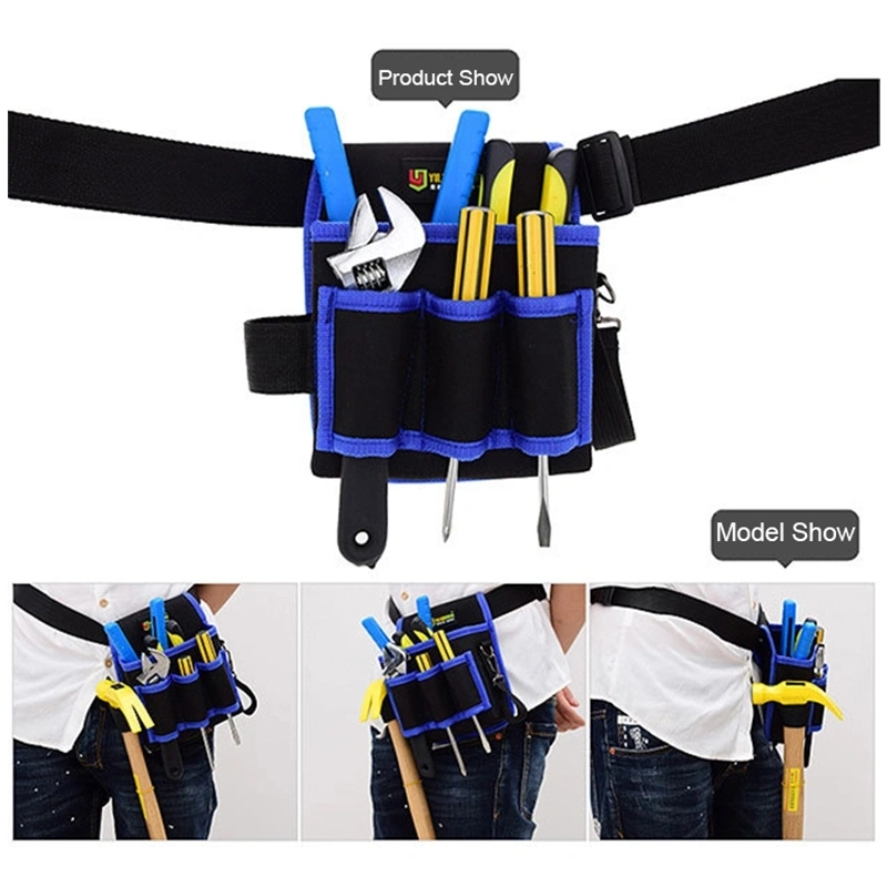 Waterproof Oxford Tool Waist Bag Heavy Duty Electrician Tool Bag Belt Electrician Tool Bag