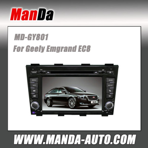 hot sell car radio for Geely Emgrand EC8 2 din car dvd gps factory audio player touch screen dvd satellite gps