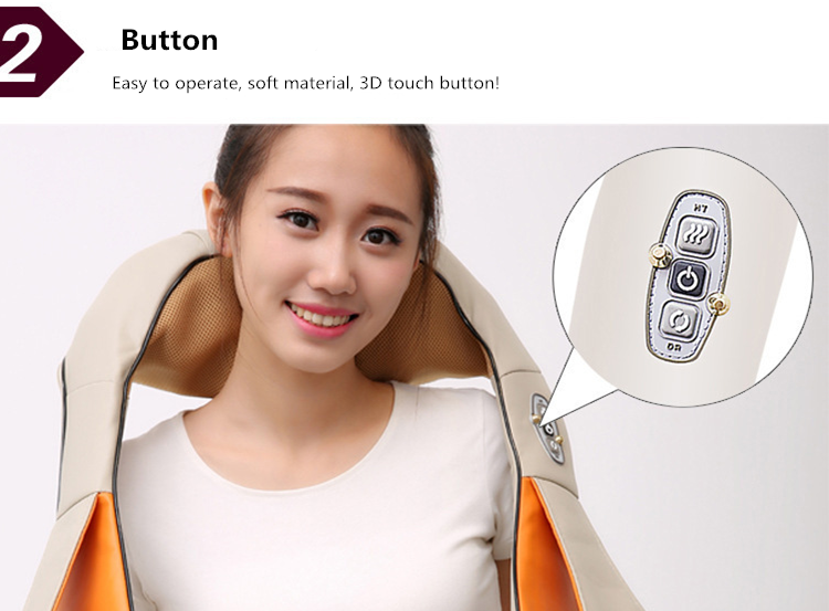 Vehicle-mounted dual use massage shawl beating home electric multi-functional neck massage shawl