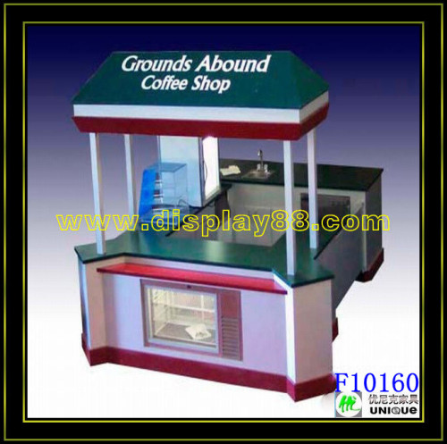 Retail Customized Free Design Crepe Cart for Sale in Mall with Logo (F10160)