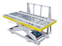Non-powered hydraulic lifter (roller table)