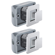 Single Sided Push Button Drawer Lock for Cabinets and Caravans