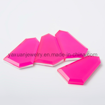 Red Losse Resin Stone Beads