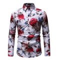 Men's Floral Shirts Long Sleeves Custom