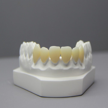 Crown 6 colored layer dental zirconia block ,dental restoration filling material