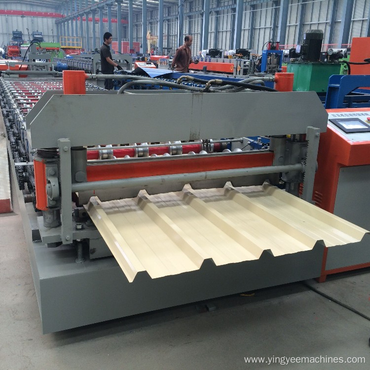 Steel Tile Type Sandwich Roof Panel Making Machine