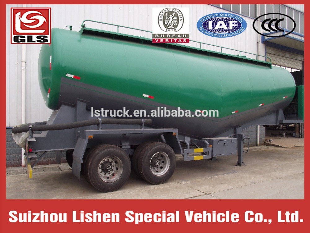 2 Axle Bulk Powder Semi Trailer