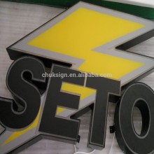 outdoor LED acrylic custom made led sign illuminated LED sign