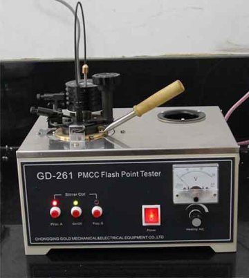 Lubricating Oil Flash Point Tester