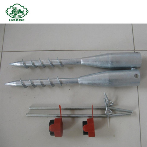 Buasir skru mini galvanized untuk jawatan