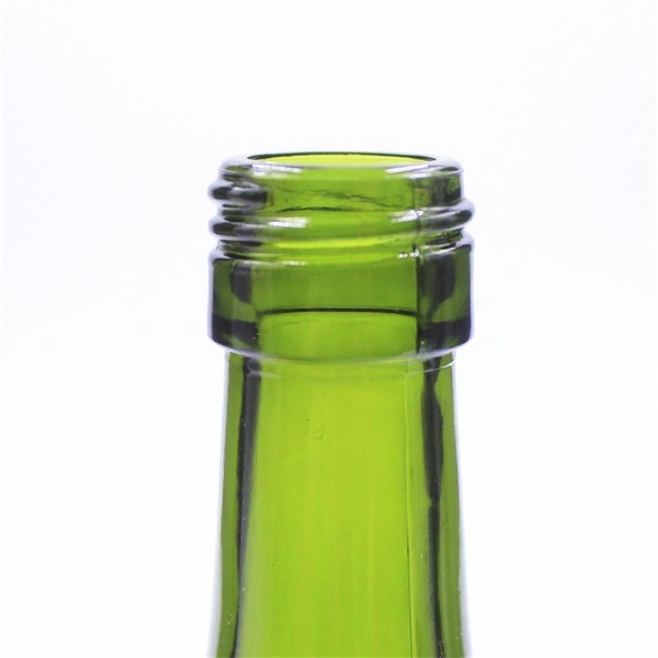 Wholesale Custom Different Models Ancient Green Beer Glass Bottle