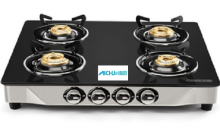 Eveready TGC 4 Burner Glass Top Stove