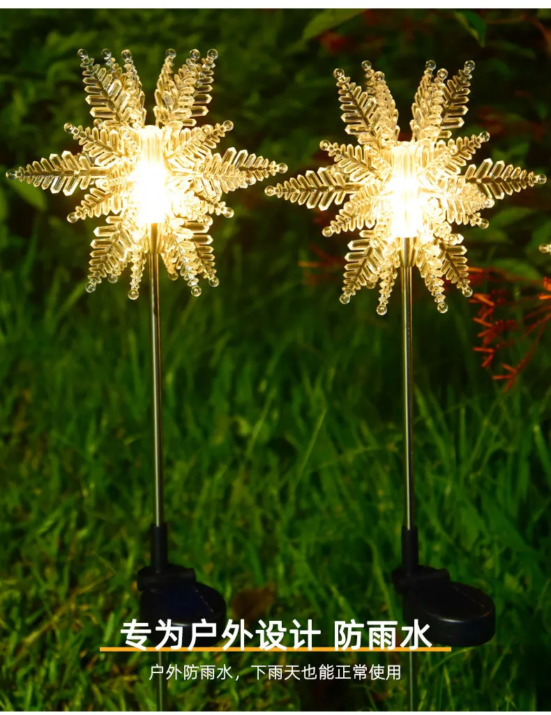Vibrant Solar-Powered LED Festival Lights for Outdoor Gardens
