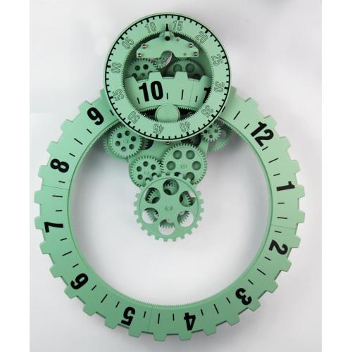 Horloge Murale No.3 Big Silver Gear