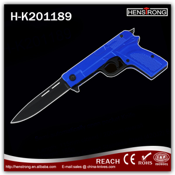 Gun Shape Latest Folding Blade Knife