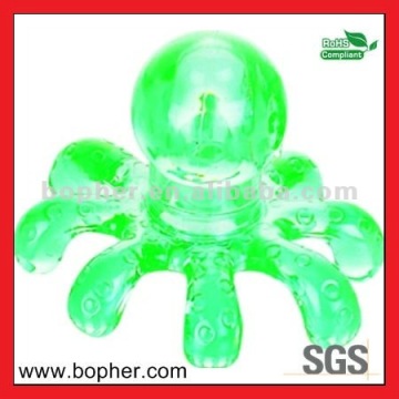 lovely mini plastic octopus massager