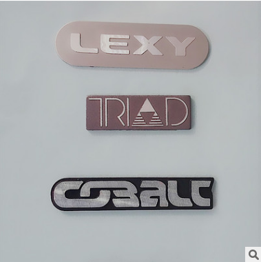 High-light Diamond Cutting Aluminum Nameplate