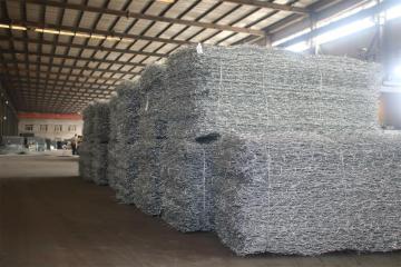 galvanized coated flood stone gabion box gabion mesh