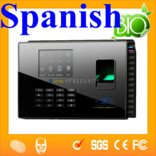 Low Cost Free Software Time Clock (HF-Bio100)