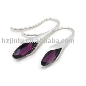 Handmade earring, Crystal earring(E010090)