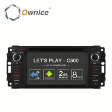 Ownice C500 Quad core android 6.0 car radio for Chrysler 300C Cirrus 2007 built in RDS multimedia USB BT Wifi
