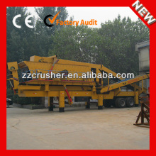 CE certificate Portable construction waste recycling crusher