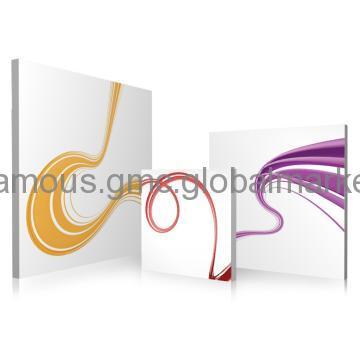 Simple Abstract Watercolor Painting,Printed Images Set of 3