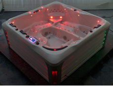 Deluxe Dual Massage 119-Jet, 6-Person outdoor spa