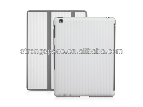 Hard tablet case for ipad 2 3 4 with PU and TPU of China manufacturing