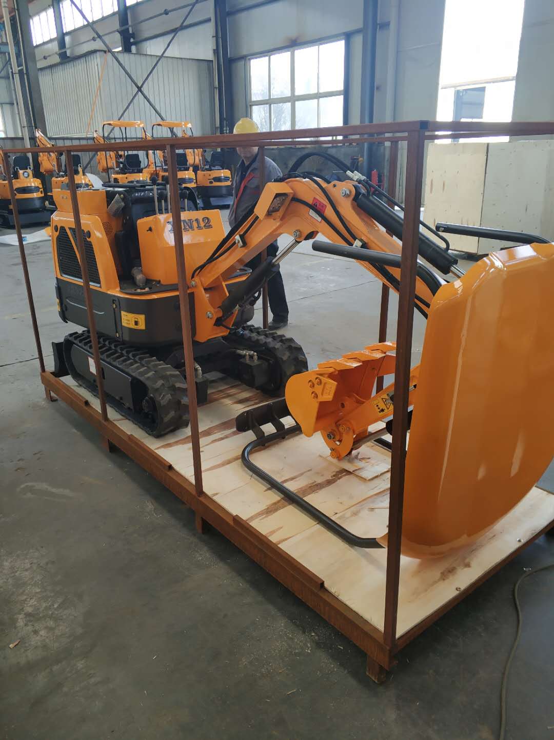 Mini Excavator XN12 Packing