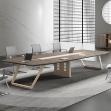 Luxury Design MDF Veneer Painting for Boardroom Meeting Room Office Conference Tables