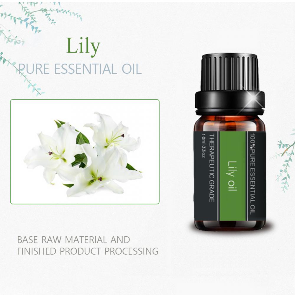 Маҳсулоти гарм 10ml равғани lily органикӣ