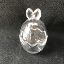 Easter Day Glass Bunny Egg Jars