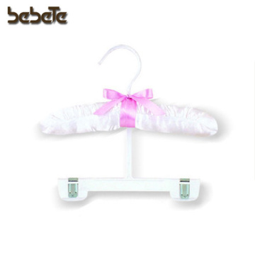 Plastic Fabric Padded Kids Hanger for Pants